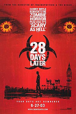 28 Gün Sonra Film Afişi