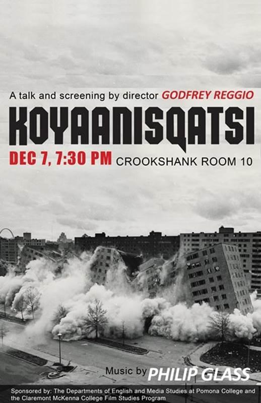 Godfrey Reggio - Koyaanisqatsisi film afişi