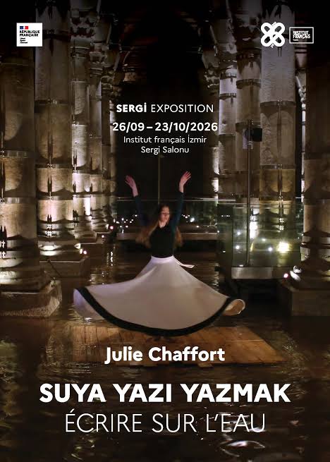 Suya Yazı Yazmak Sergi Afiş
Institut français İzmir Sergi Salonu