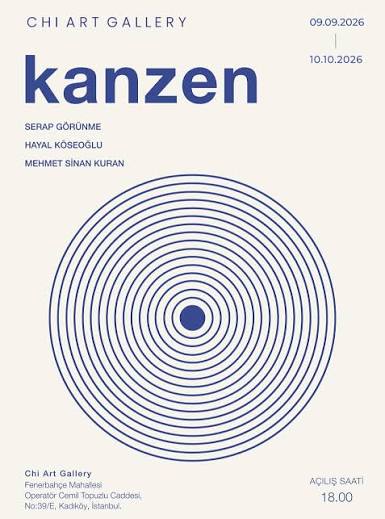 Kanzen - Chi Art Gallery Sergi Afiş